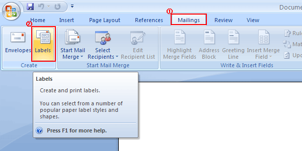 MS WORD 2007